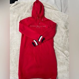 Tommy Hilfiger red dress (with hoodie) ❤️